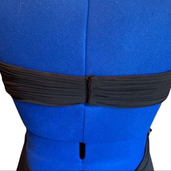 BCBGMaxAzria long black gown. Beautiful unique cut - Picture 6 of 9